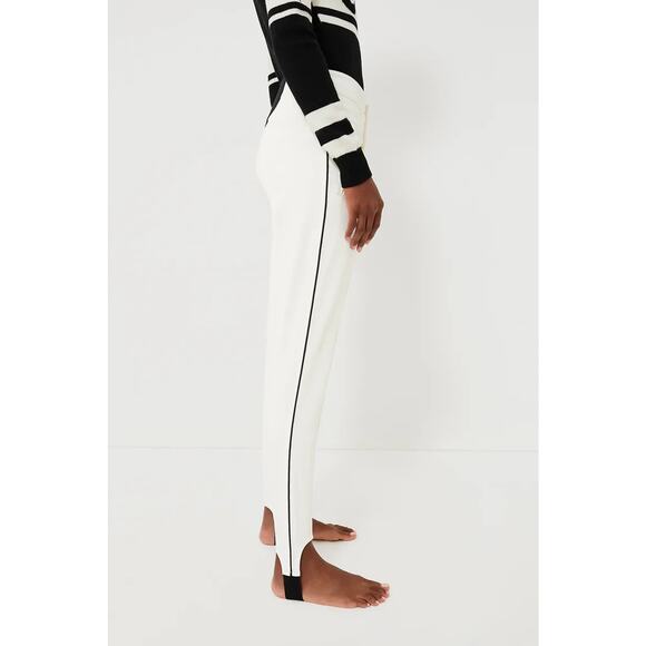 NWT Perfect Moment Women Snow Aurora Skinny Stirrup Race Pant Sz L White #1J505 - Picture 16 of 16